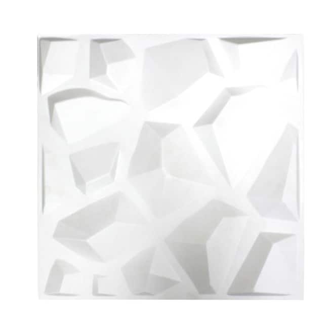 3D Wall Panels Plant Fiber Cave Design (10 Panels Per Box)