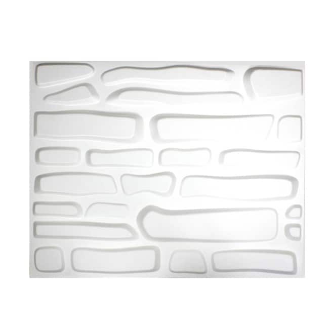 3D Wall Panels Plant Fiber Berlin Design (6 Panels Per Box)