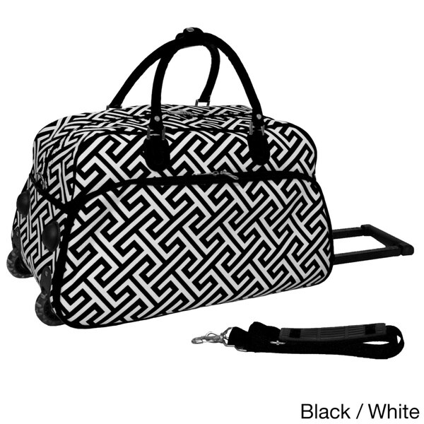 21 inch rolling duffle bag