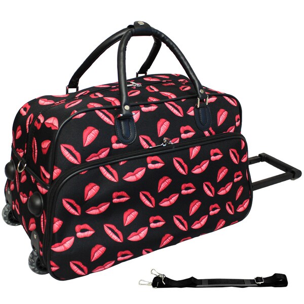 21 inch rolling duffle bag