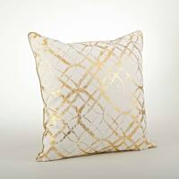 Stupell Industries Glam Fragrance Fashion Book Stack Black Zebra Print Decorative Printed Throw Pillow by Madeline Blake