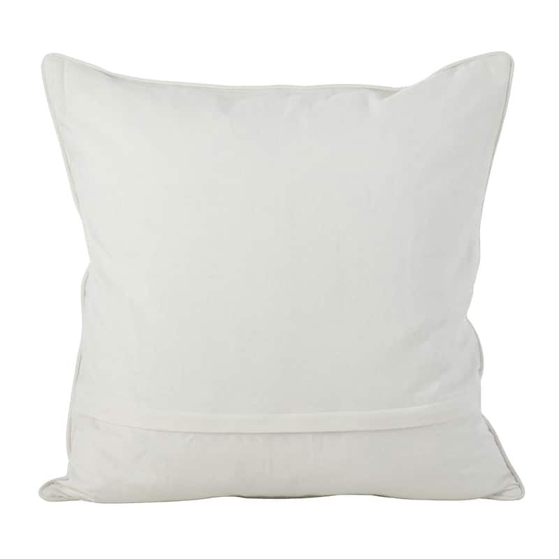 Metallic Diamond Design Pillow