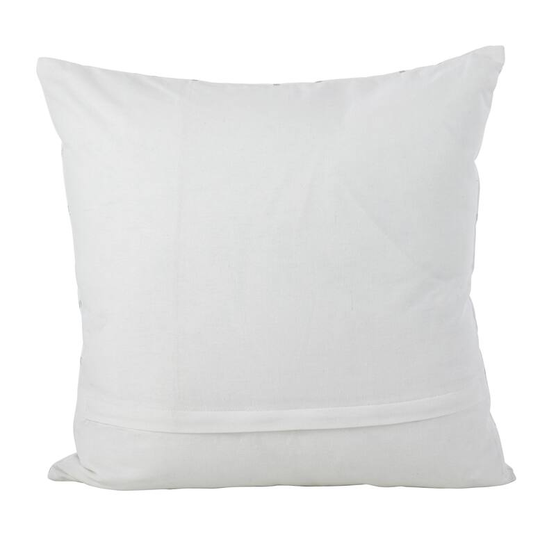 Metallic Diamond Design Pillow