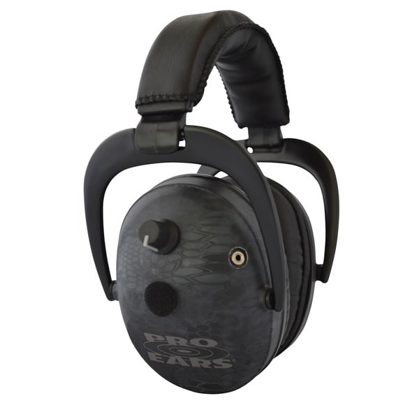 Pro Ears NRR 26 Predator Gold Hearing Protection and Amplfication Typhon Contoured Ear Muffs