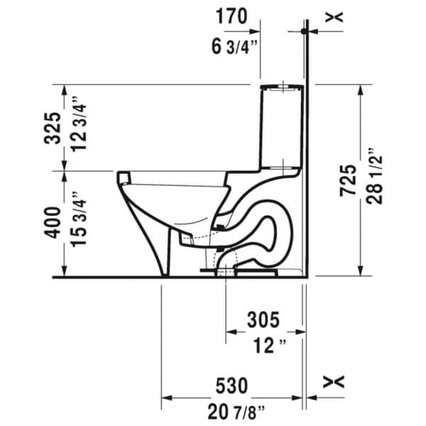 Shop Duravit Durastyle One Piece Toilet 2157010085 White Overstock 10486842