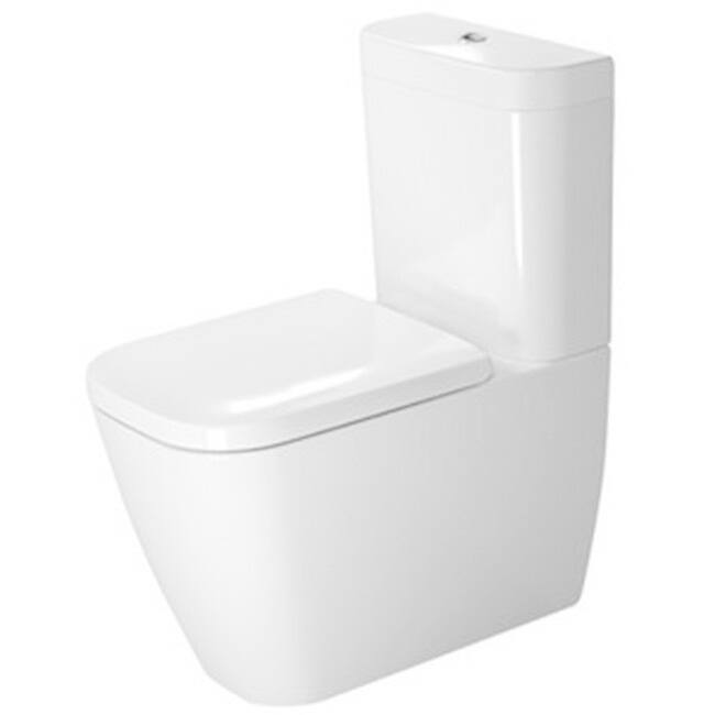 Duravit White Alpin Happy D Toilet Bowl