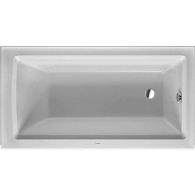 Duravit White Alpin Architec Soaking Bathtub