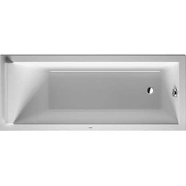 Wyndham Collection Tiffany White 59 inch Soaking Bathtub   15567025