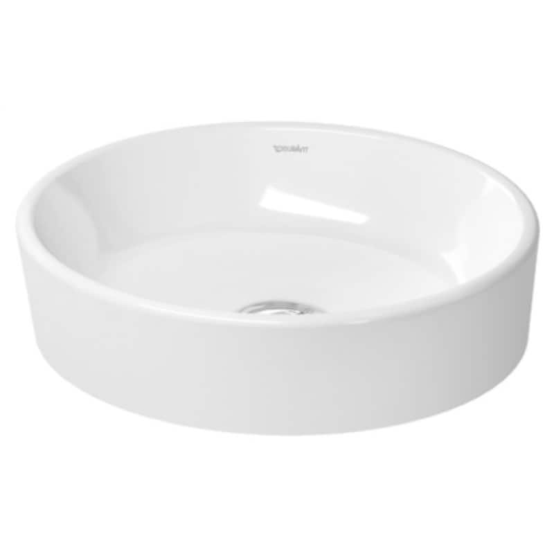Duravit White Alpin Starck Vessel Porcelain Bathroom Sink 2321440000