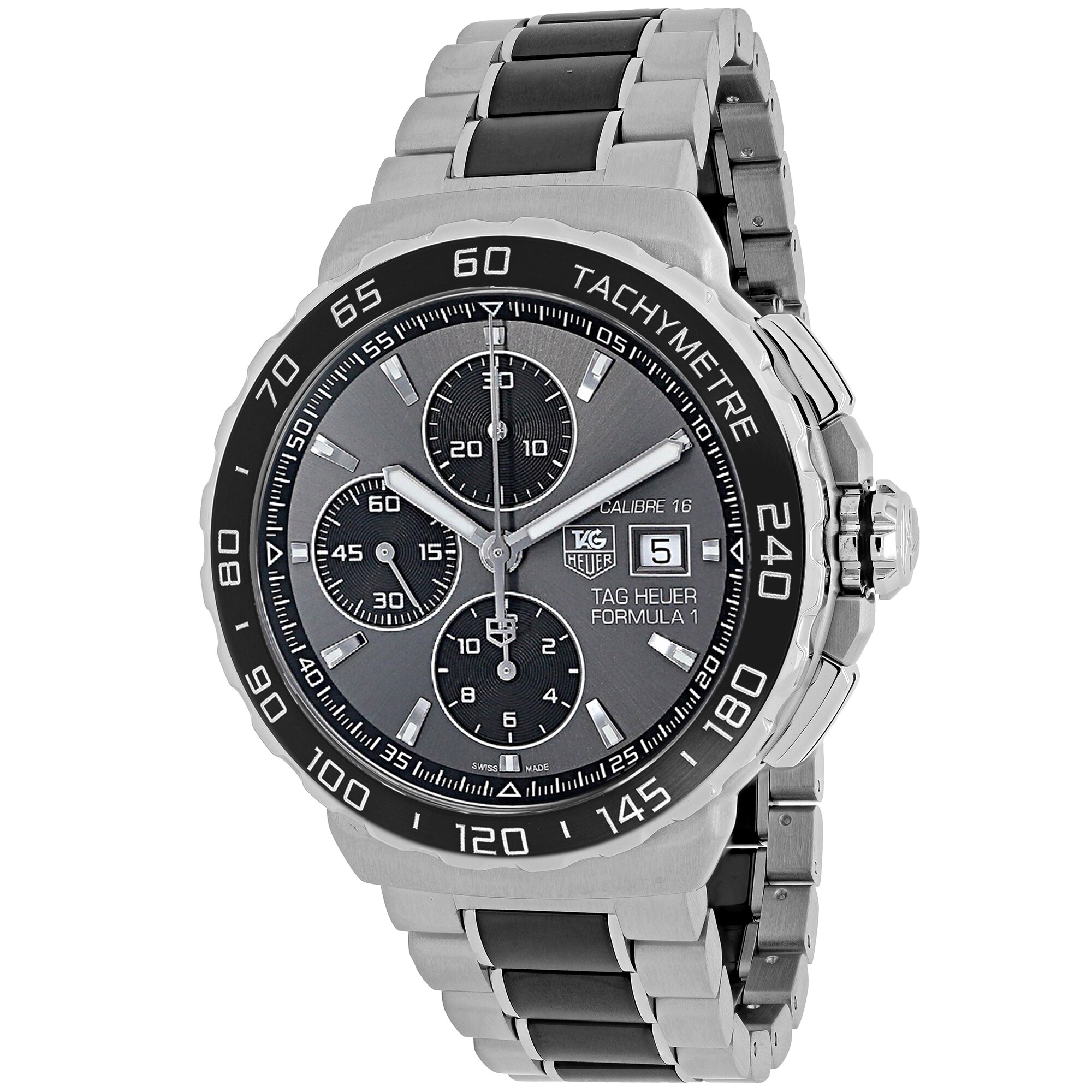 tag heuer formula 1 men's two colour bracelet watch