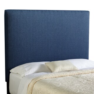 Shop Humble + Haute Bingham Tall Queen Size Navy Blue Upholstered