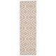 preview thumbnail 8 of 23, Nourison Linear LIN15 Area Rug 2' 3" x 7' 6" - Beige - Runner