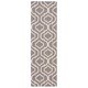 preview thumbnail 7 of 23, Nourison Linear LIN15 Area Rug 2' 3" x 7' 6" - Silver - Runner