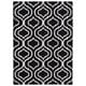 preview thumbnail 20 of 23, Nourison Linear LIN15 Area Rug 8' x 11" - Black/White - Rectangle