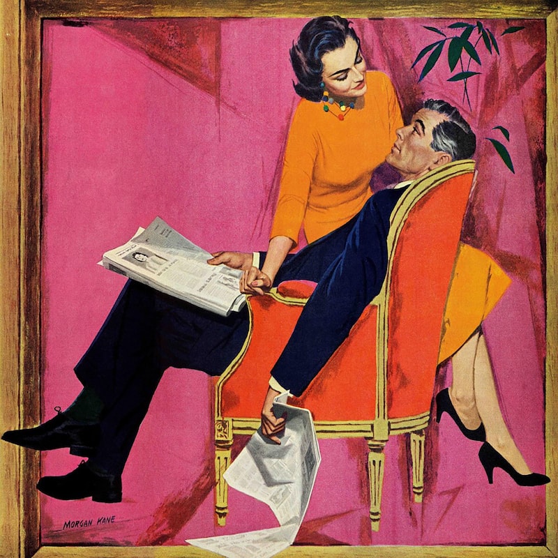 Marmont Hill - "The Year of Discontent" by Morgan Kane Painting Print on Canvas