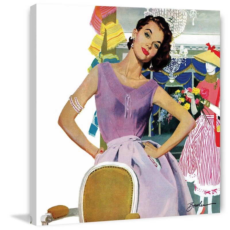 Marmont Hill - "Last Day in Paris" by Joseph Bowler Painting Print on Canvas - Multi-Color