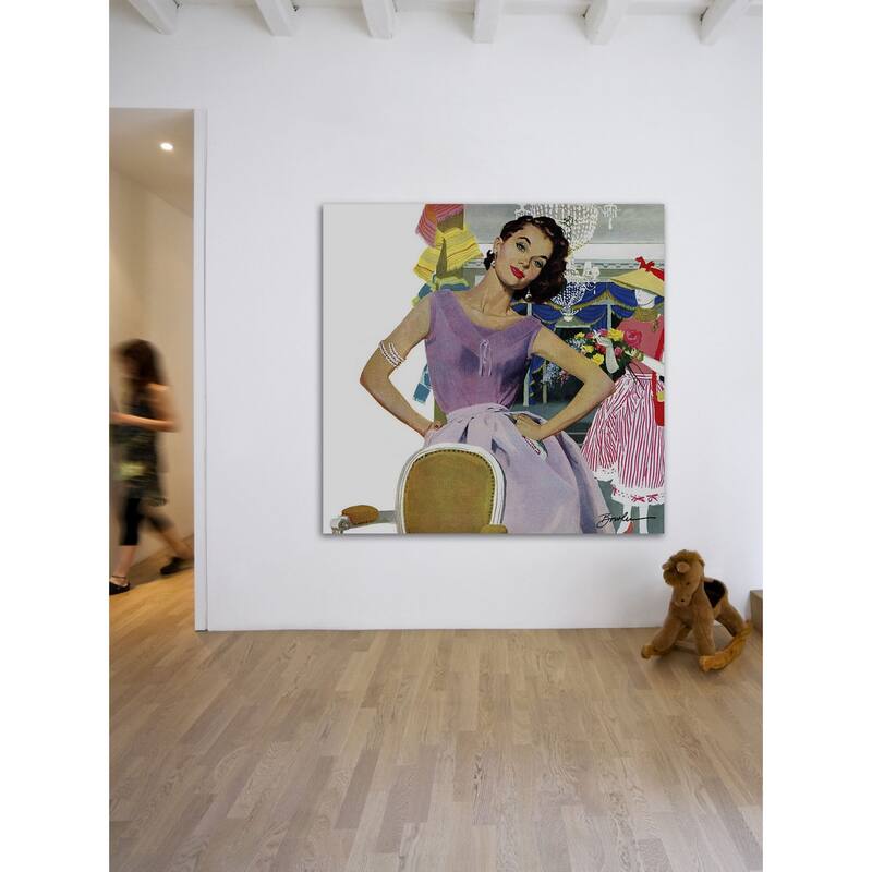 Marmont Hill - "Last Day in Paris" by Joseph Bowler Painting Print on Canvas - Multi-Color