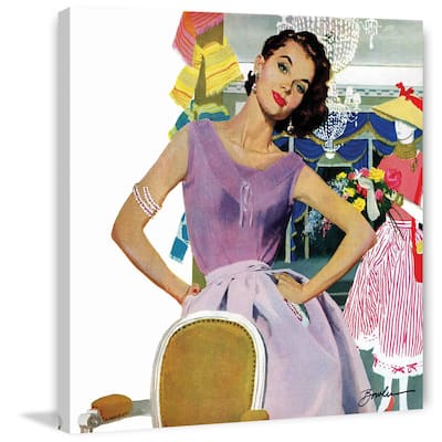 Marmont Hill - "Last Day in Paris" by Joseph Bowler Painting Print on Canvas - Multi-Color