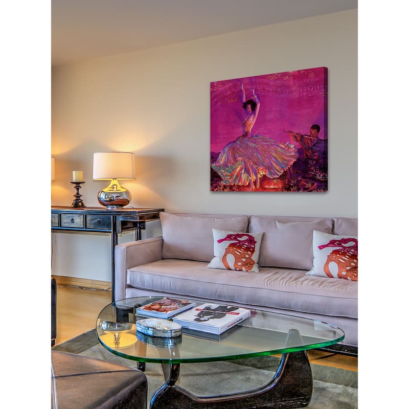 Marmont Hill - "One Last Fling" by Edwin Georgi Painting Print on Canvas