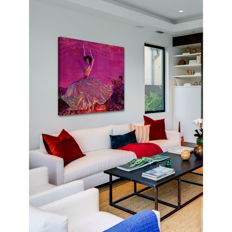 Marmont Hill - "One Last Fling" by Edwin Georgi Painting Print on Canvas