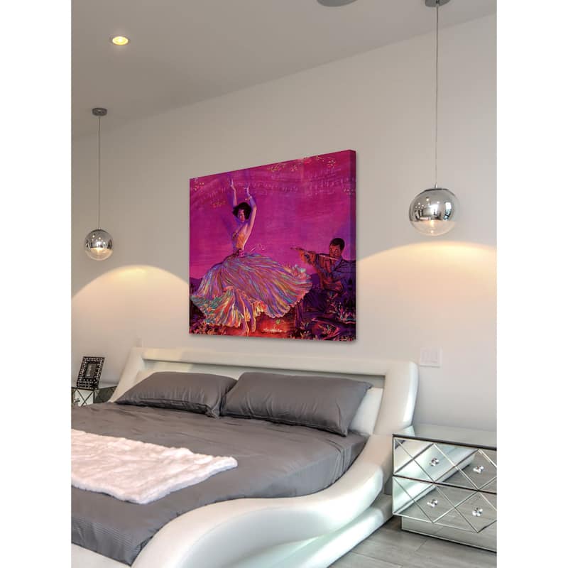 Marmont Hill - "One Last Fling" by Edwin Georgi Painting Print on Canvas