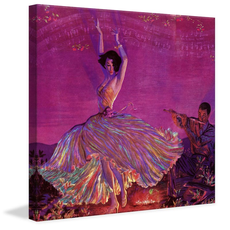Marmont Hill - "One Last Fling" by Edwin Georgi Painting Print on Canvas