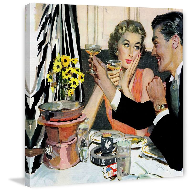 Marmont Hill - "Marriage is for Suckers" by Joe de Mers Painting Print on Canvas - Multi-Color