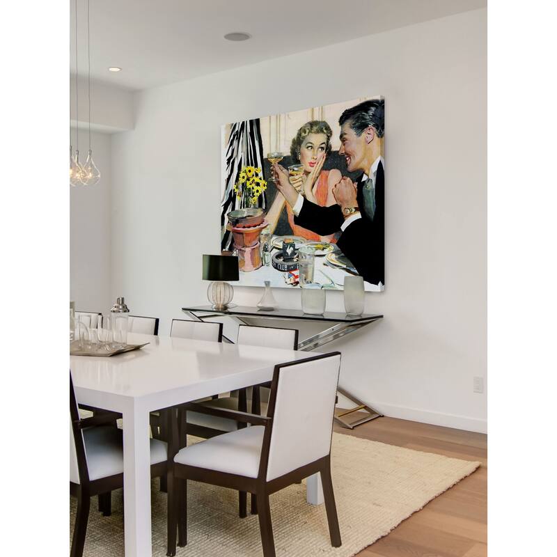 Marmont Hill - "Marriage is for Suckers" by Joe de Mers Painting Print on Canvas - Multi-Color