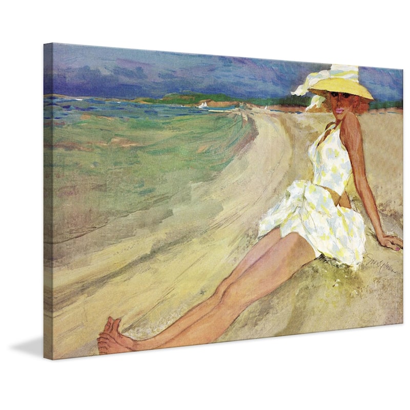 Marmont Hill - "Unlock Your Heart" by Joe de Mers Painting Print on Canvas - Multi-Color