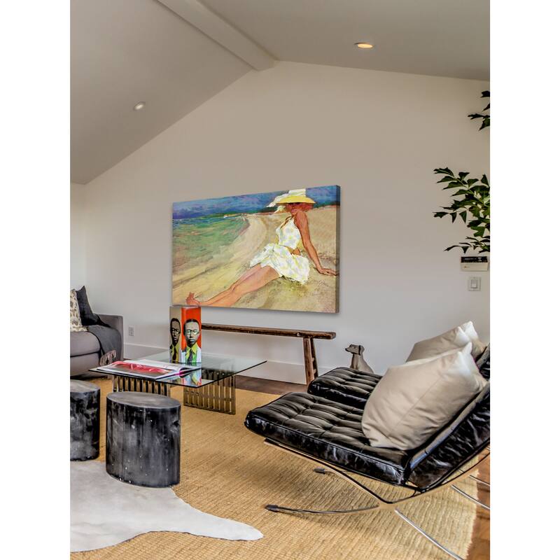 Marmont Hill - "Unlock Your Heart" by Joe de Mers Painting Print on Canvas - Multi-Color