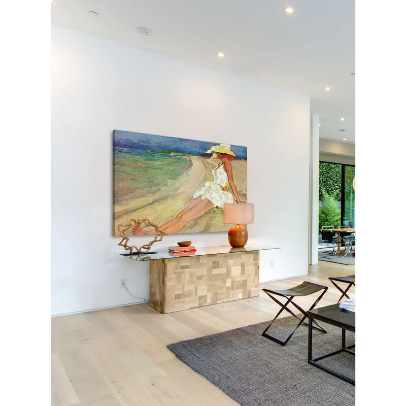 Marmont Hill - "Unlock Your Heart" by Joe de Mers Painting Print on Canvas - Multi-Color