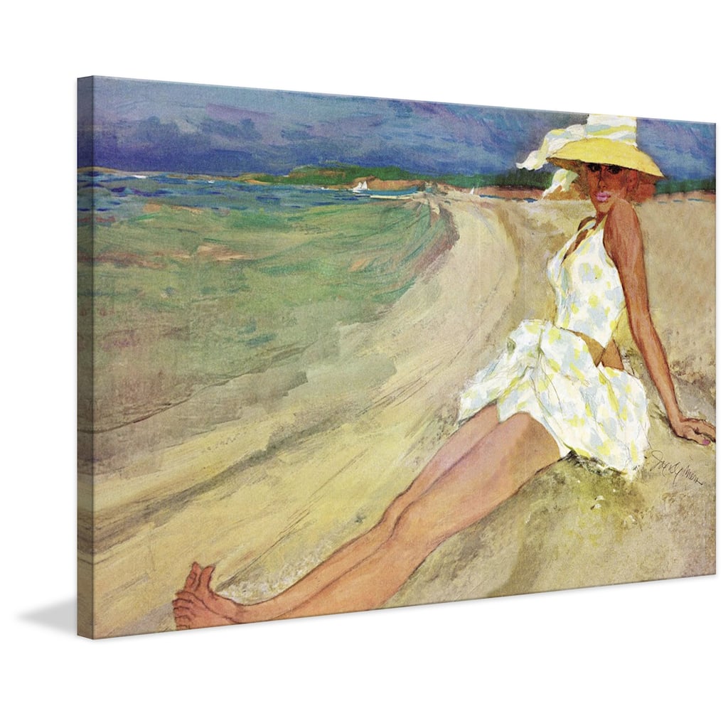 Marmont Hill - "Unlock Your Heart" by Joe de Mers Painting Print on Canvas - Multi-Color