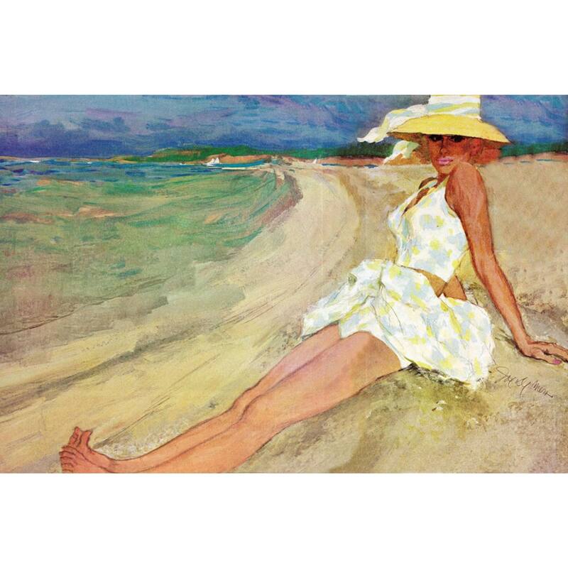 Marmont Hill - "Unlock Your Heart" by Joe de Mers Painting Print on Canvas - Multi-Color