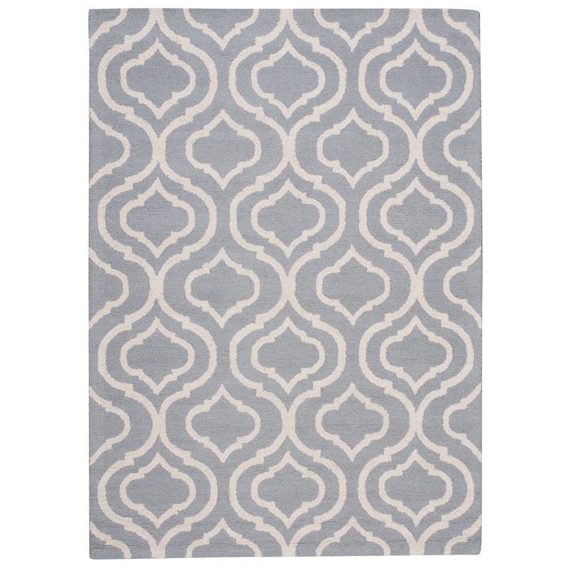 Nourison Linear LIN15 Area Rug - 3'9" x 5'9" - Light Blue - Rectangle