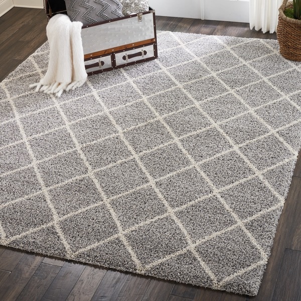 Nourison Brisbane Ash Rug On Ships To Canada Nourison Brisbane Ash Rug