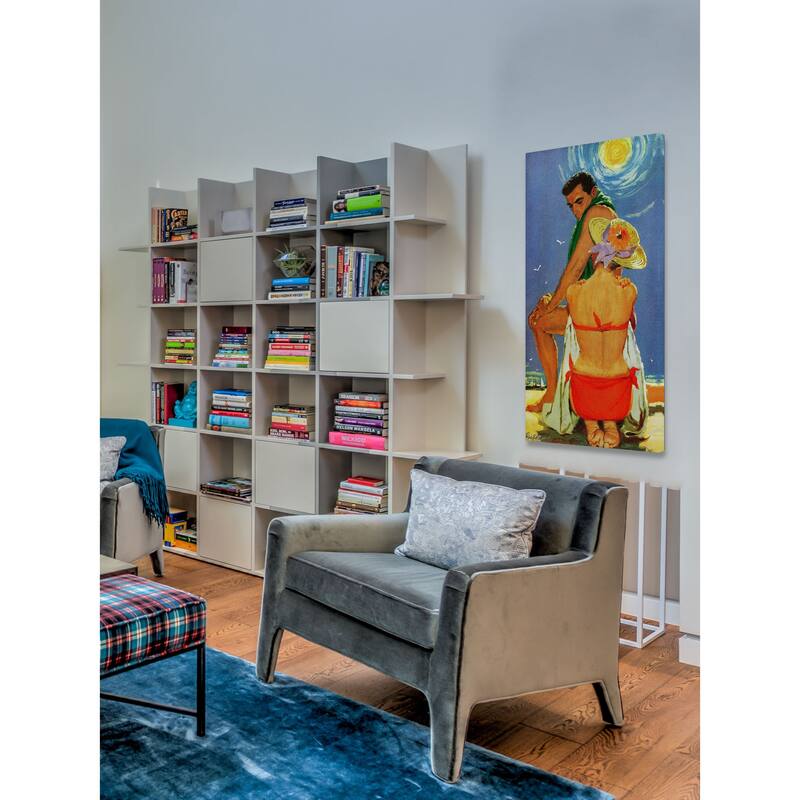 Marmont Hill - "The Eighteenth Bachelor" by Lynn Buckham Painting Print on Canvas - Multi-Color