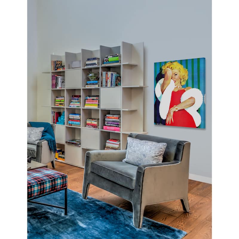 Marmont Hill - "Bring Back the Bride" by Mike Ludlow Painting Print on Canvas - Multi-Color