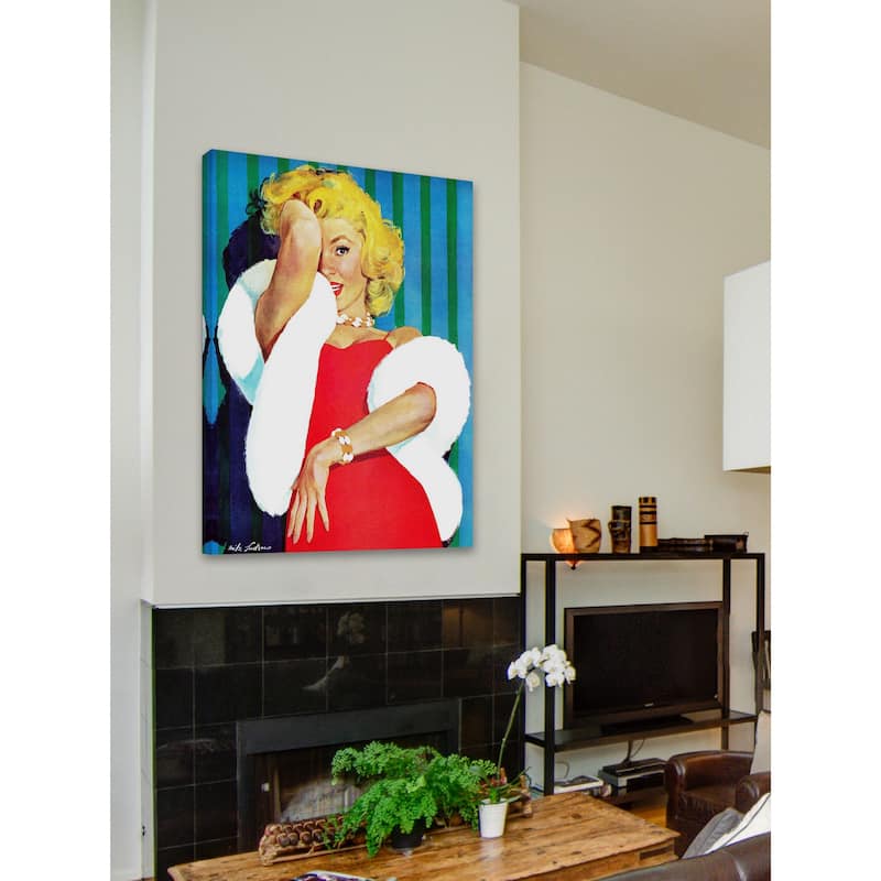 Marmont Hill - "Bring Back the Bride" by Mike Ludlow Painting Print on Canvas - Multi-Color