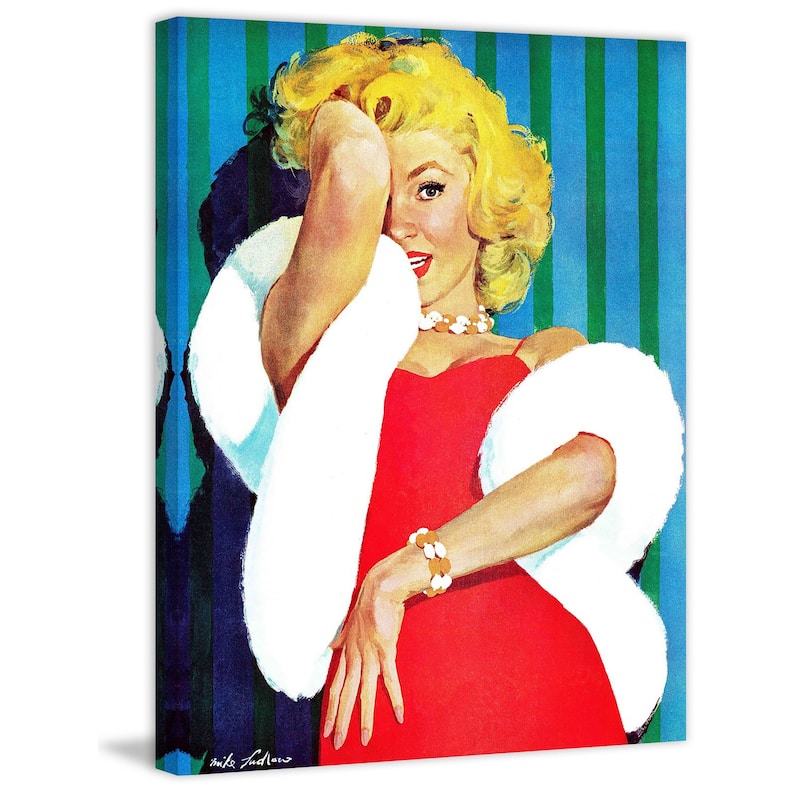 Marmont Hill - "Bring Back the Bride" by Mike Ludlow Painting Print on Canvas - Multi-Color