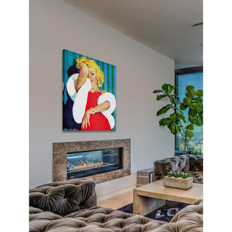 Marmont Hill - "Bring Back the Bride" by Mike Ludlow Painting Print on Canvas - Multi-Color