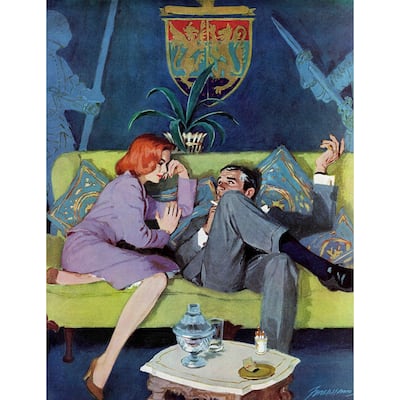 Marmont Hill - "Black Monte's Last Raid" by Lynn Buckham Painting Print on Canvas - Multi-Color