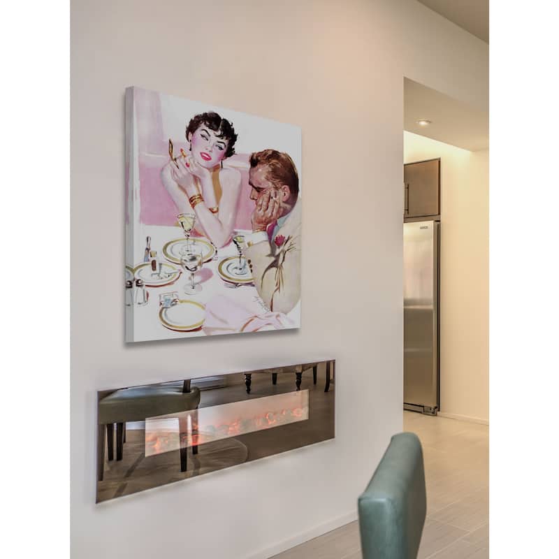 Marmont Hill - "Target for Matrimony" by Coby Whitmore Painting Print on Canvas - Multi-Color