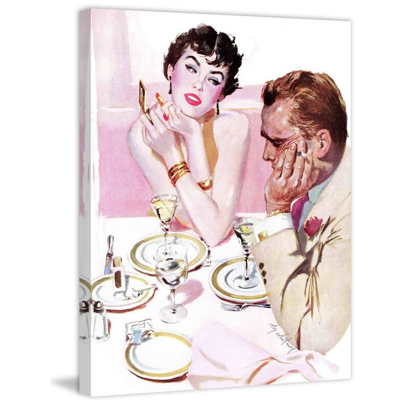 Marmont Hill - "Target for Matrimony" by Coby Whitmore Painting Print on Canvas - Multi-Color