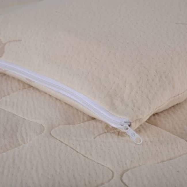 All Organic 300 Thread Count Cotton Pillow - White