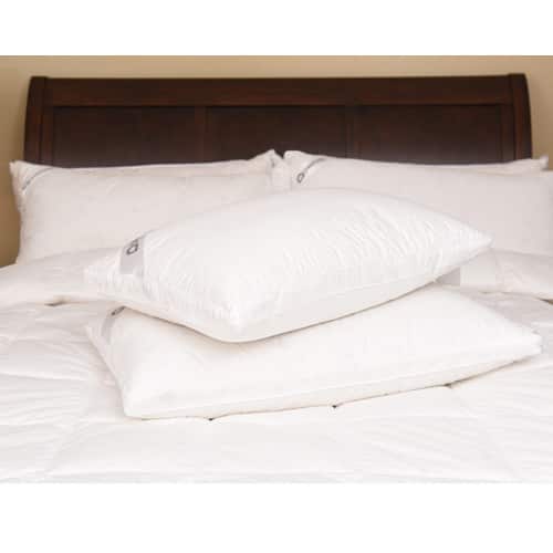 Downia 330 Thread Count Cotton White Goose Down Pillow