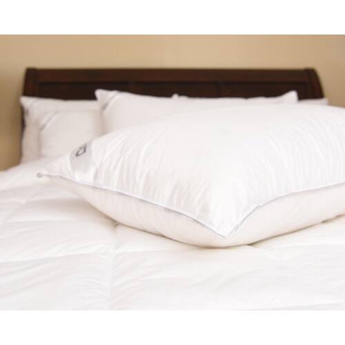 Downia 330 Thread Count Cotton White Goose Down Pillow