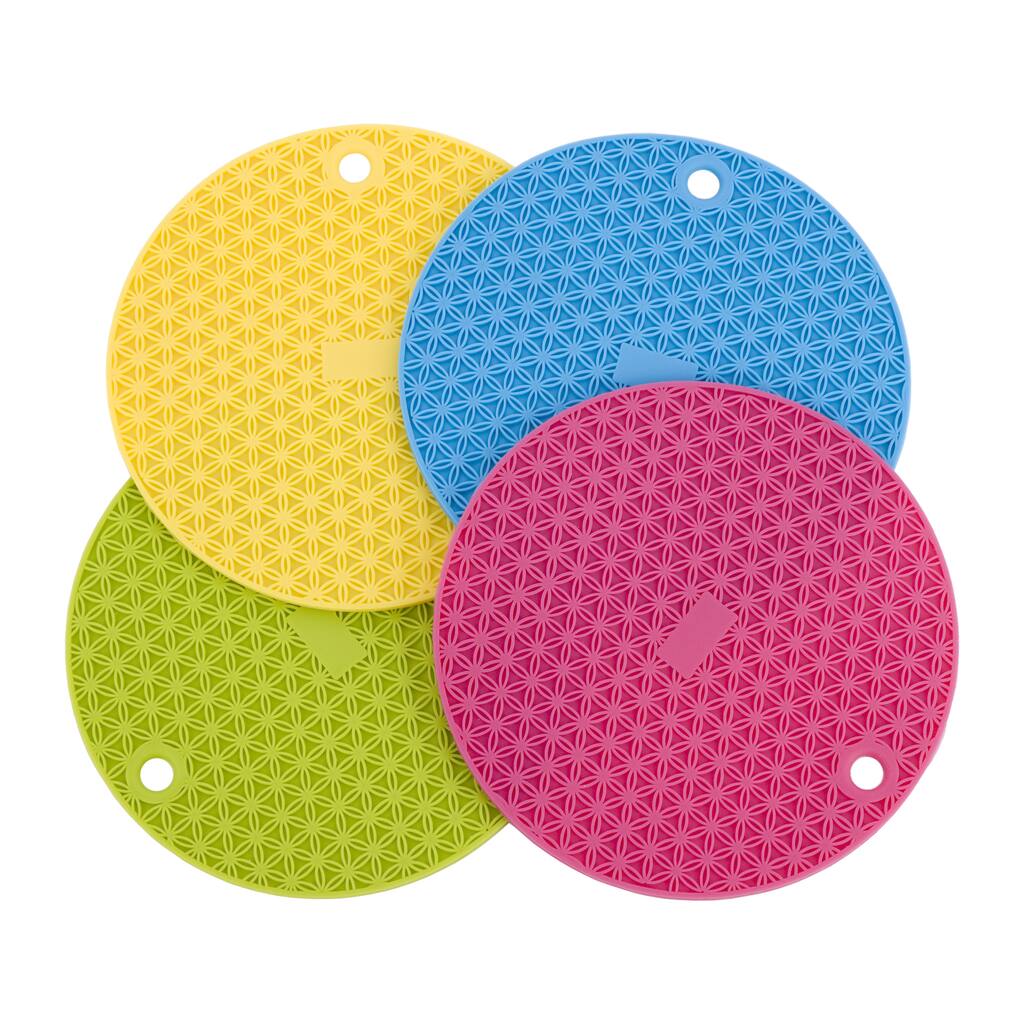 Miu France Silicone Trivet/ Pot Holders (Set of 4)