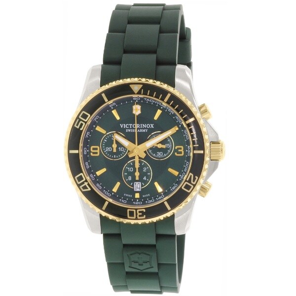 victorinox maverick chronograph green