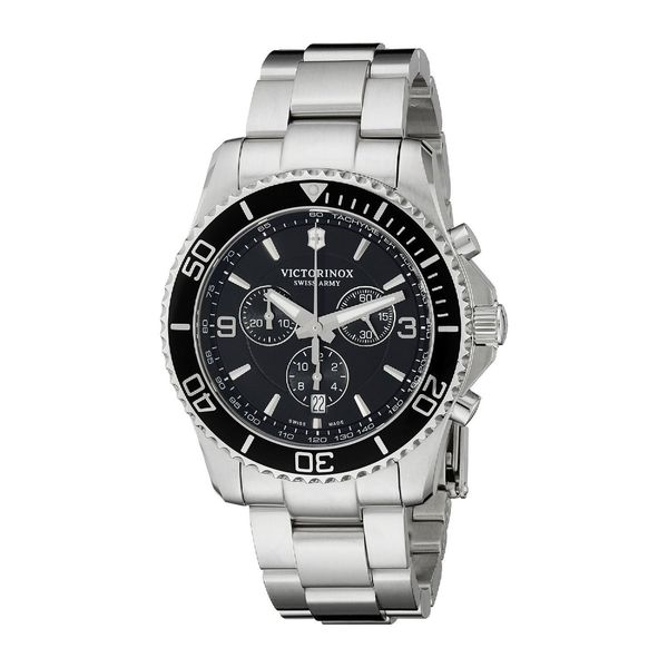 victorinox swiss army men's maverick chronograph watch