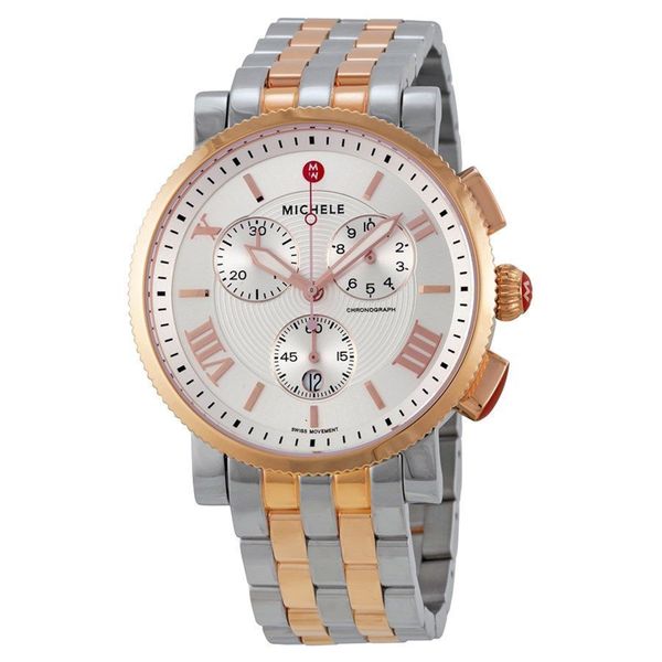 michele large sport sail watch